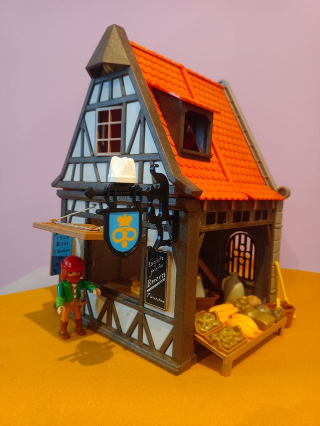 Playmobil casa medieval pandería