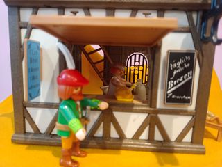 Playmobil casa medieval pandería