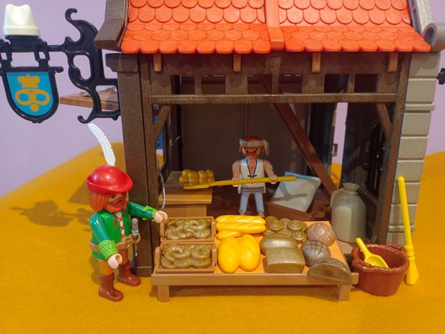 Playmobil casa medieval pandería