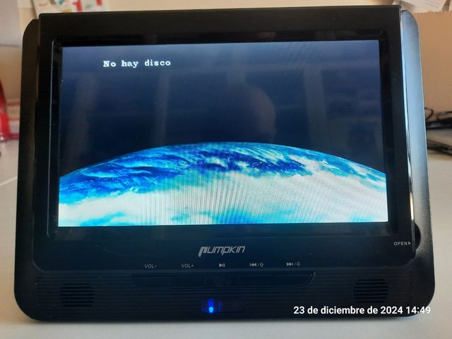 Televisión DVD portátil para coche