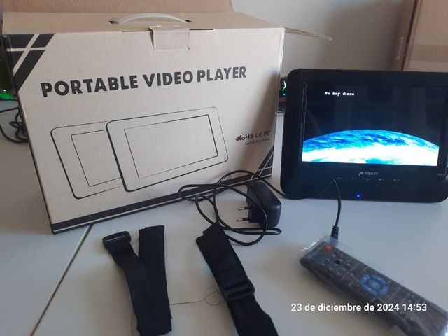 Televisión DVD portátil para coche