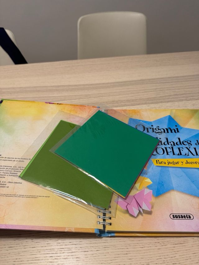 Libro Origami manualidades de papiroflexia