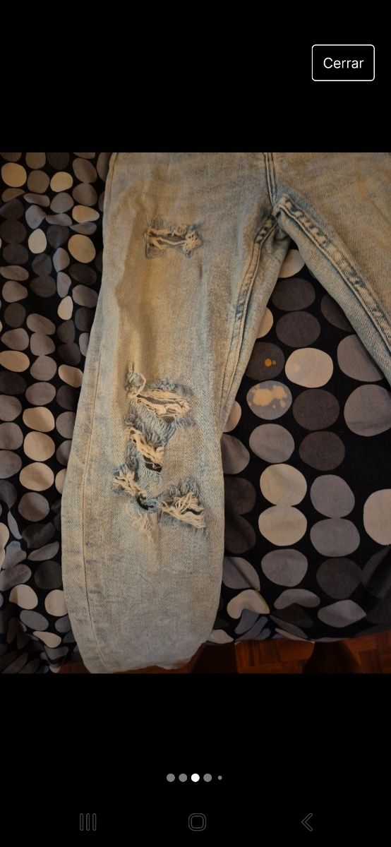 Vaquero Bershka mujer