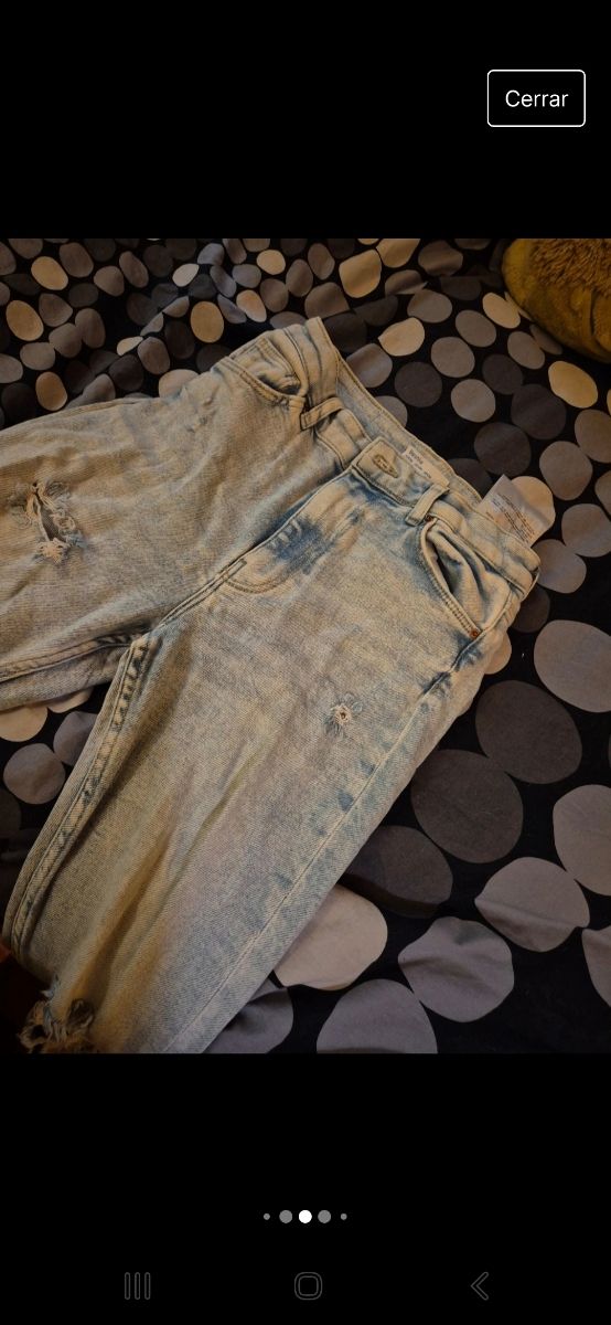 Vaquero Bershka mujer