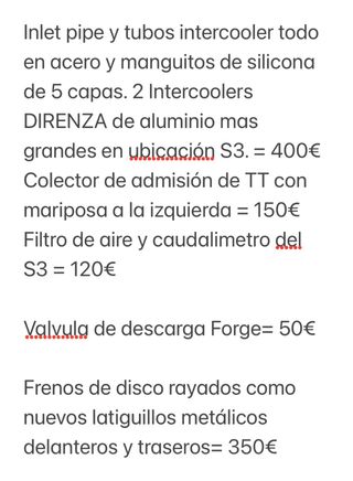 Audi A3 250cv 1.8t quattro 4