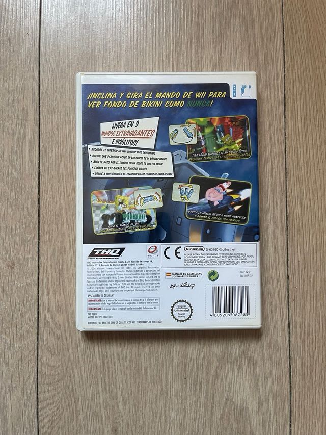 Bob Esponja: creature from the krusty krab wii