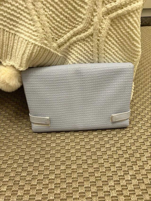 Cambiador de bebe plegable