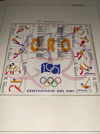 Colección sellos de España