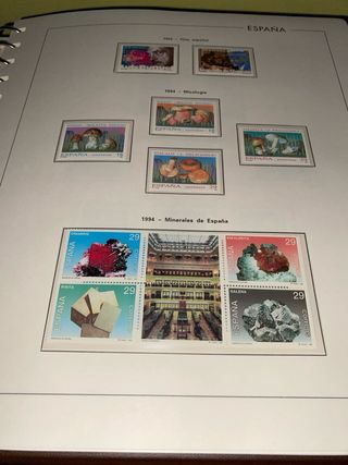 Colección sellos de España