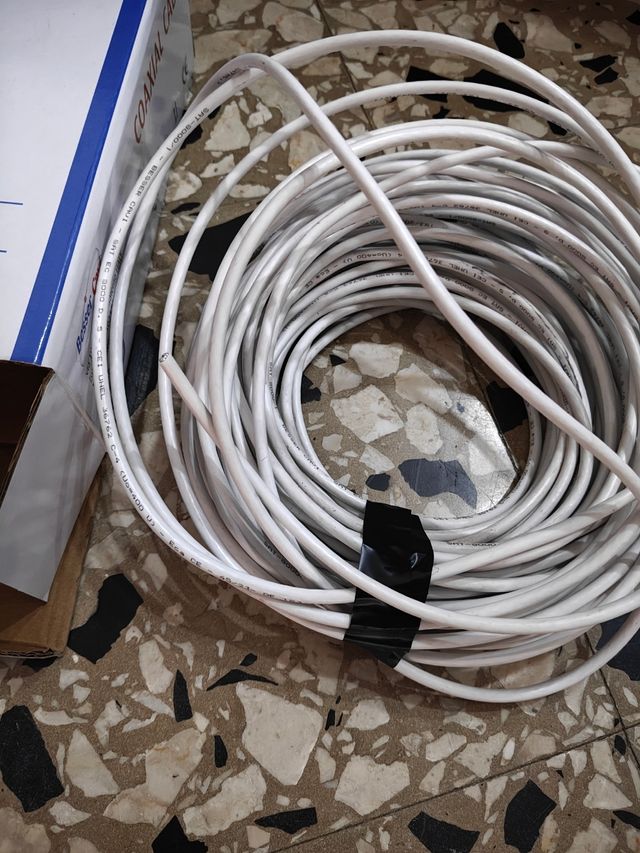 Cavo Coassiale Antenna TV 5mm 33 mt