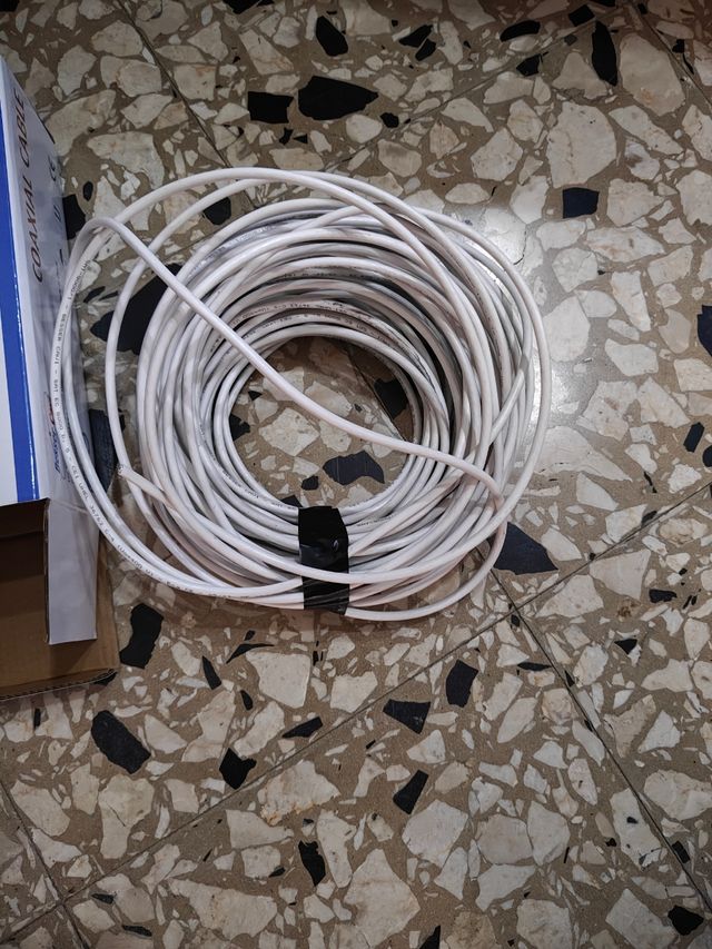 Cavo Coassiale Antenna TV 5mm 33 mt