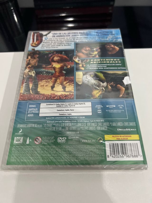 Los Croods PRECINTADO DVD