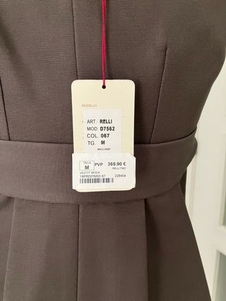 Vestido de calidad marca P A r o s h