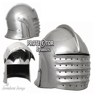 Casco celada Medieval Italiano 1490 Larp