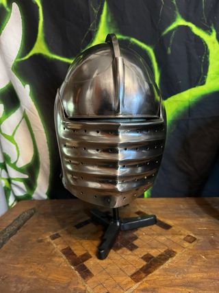 Casco celada Medieval Italiano 1490 Larp