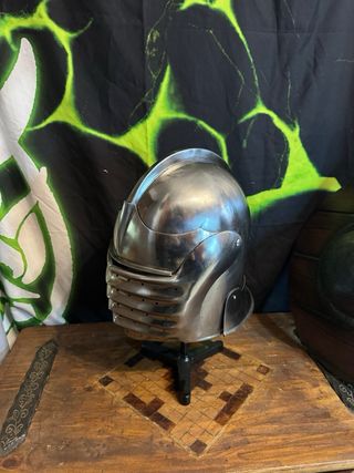 Casco celada Medieval Italiano 1490 Larp
