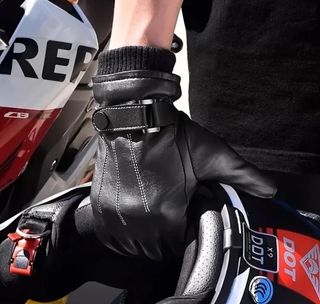 Guantes de cuero PU, impermeable
