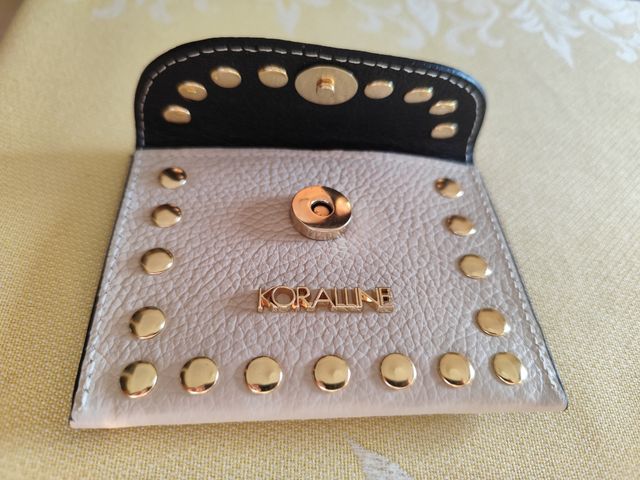 Portafoglio/portamonete Koralline beige