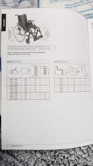 NUEVA--Silla de ruedas--200e