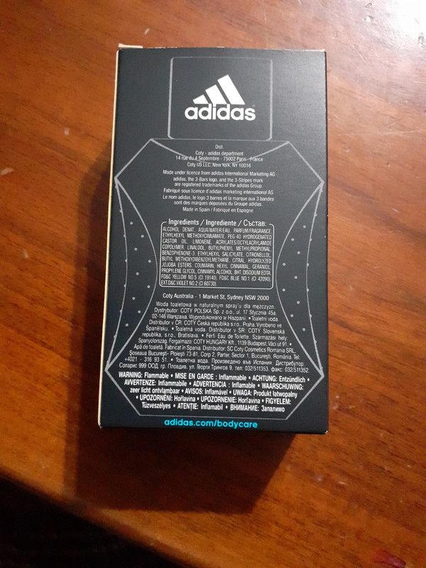 Profumo uomo Adidad Ice Dive 50 ml eau de toilette