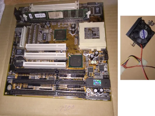 Placa Base Zida 5STX-512K Intel 430TX Socket 7