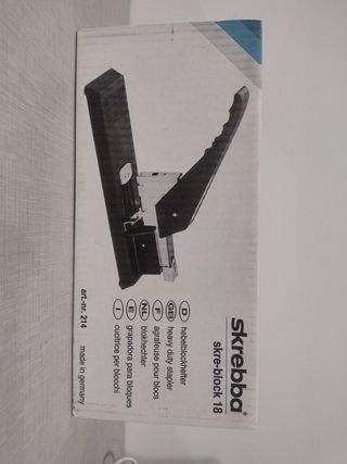 Grapadora para bloques Skrebba 