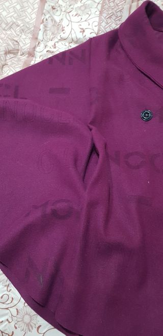 Mantella cappottino senza manica 