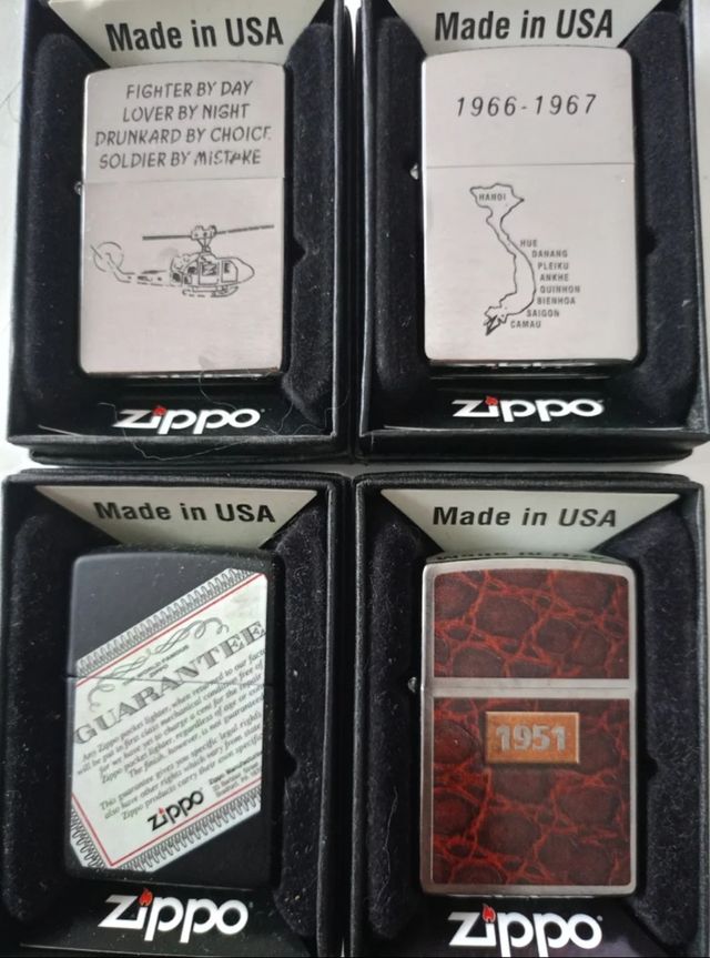 Mecheros EDICIÓN LIMITADA Zippo NUEVOS! originales