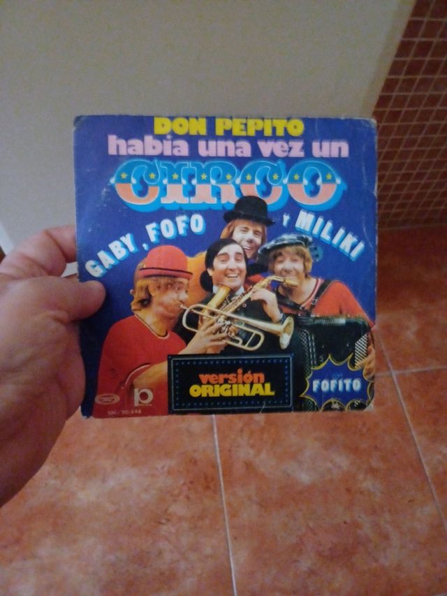Vinilo había una vez un circo