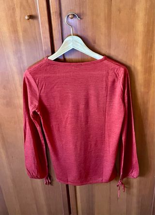 Jersey fino color teja