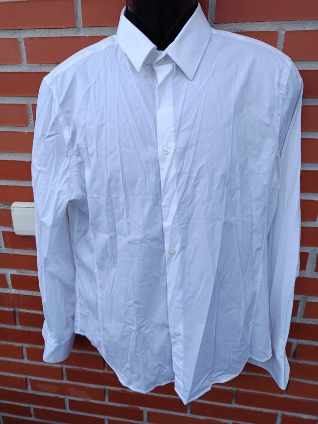 Camisa blanca caballero talla xl