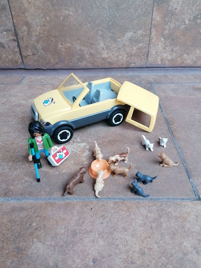Set Playmobil veterinaria