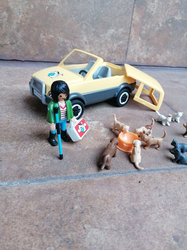 Set Playmobil veterinaria