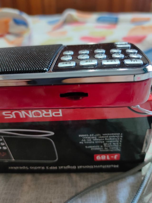 Radio/lettore MP3 nuova