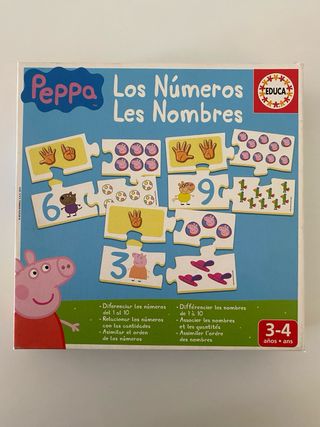 Lote puzzles progresivos Peppa Pig 2-4años