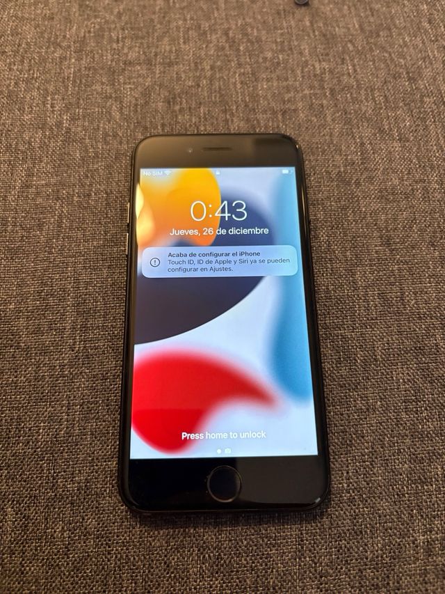 Iphone 7 128 gB color negro