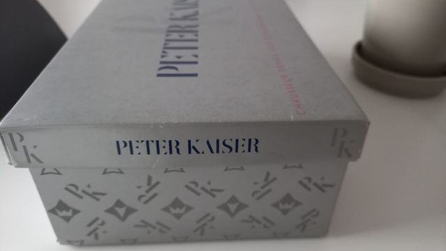 Sandalias piel beig/nude. Peter Kaiser. T. 37