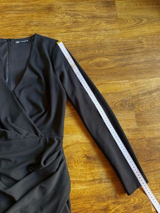 Vestido negro fiesta mujer noche vieja ZARA nuevo