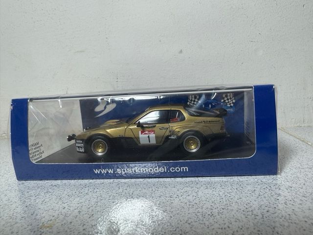 1:43 spark Porsche 924 GTS Metz Rallye Rohrl 1981