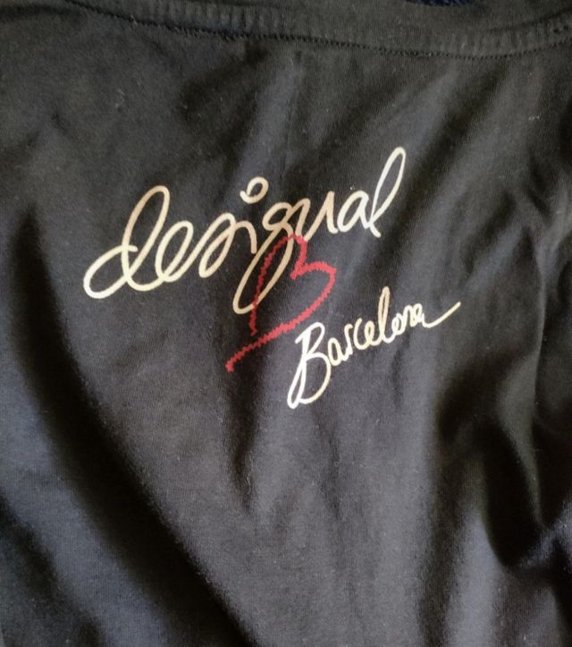 Camiseta manga larga.Desigual. Nueva.