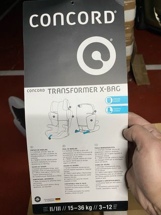 Silla para niños concord
