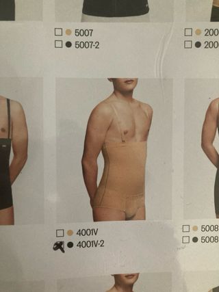 Faja Abdominal compresión masculina