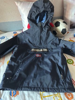 Anorak Napapijiri niño/a azul marino