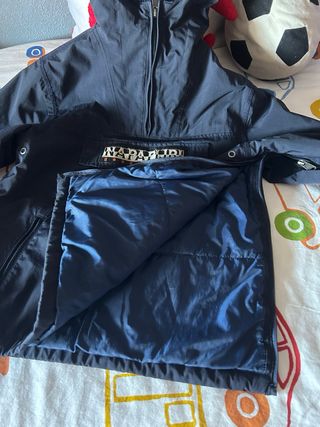 Anorak Napapijiri niño/a azul marino