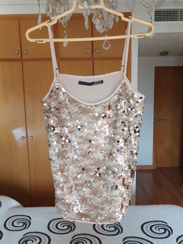 Top fiesta Suit Blanco talla S