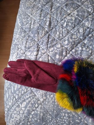 Guantes de ante