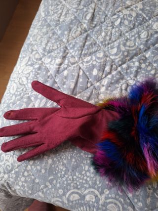 Guantes de ante