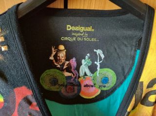 Camiseta mnga larga mujer.Desigual.