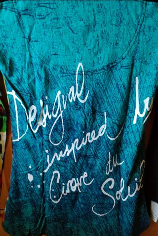 Camiseta mnga larga mujer.Desigual.