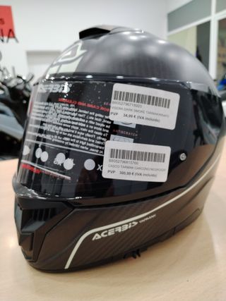 CASCO ACERBIS TARMAK CARBON + Visera Dark Smoke